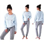 Sensis dámské pyžamo polyester modré velikost L