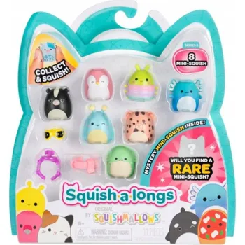 Sada figurek Jazwares Squishmallows Squish-a-longs Series 3, 8 ks