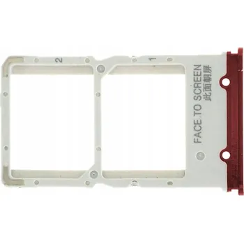 Pouzdro na mobilní telefon ORG ŠUPLÍK / ZÁSUVKA SIM karty pro Xiaomi Mi 9T / Mi 9T Pro červená - DEMONTÁŽ