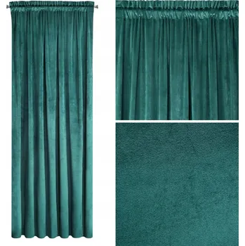 Obraz Zatemňovací závěs Eurofirany tmavě tyrkysový 270 x 140 cm