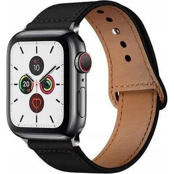 Řemínek na hodinky Řemínek Bestphone pro Apple, černý