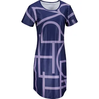 Dámské prodloužené triko premium ALTISPORT VOJ/ALW085SAT02 FIALOVÁ XXL