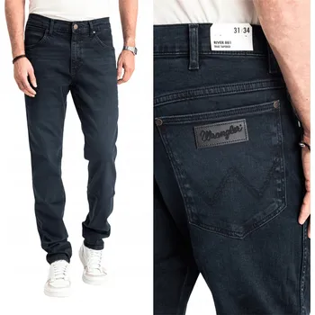 Pánské džíny Wrangler River pánské džíny rovného střihu velikost 34/30