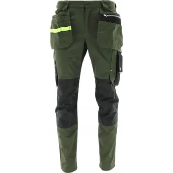 montérky Montérkové kalhoty do pasu MONTER ELASTICKÉ ZESÍLENÉ DLOUHÉ 56XL