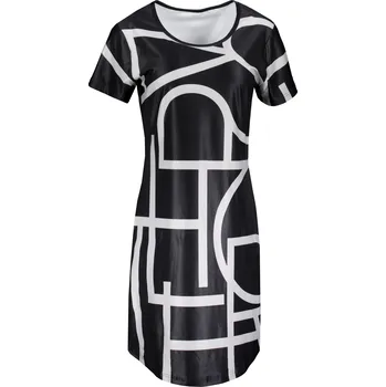 Dámské tričko Dámské prodloužené triko premium ALTISPORT VOJ/ALW085SAT02 ČERNÁ 4XL