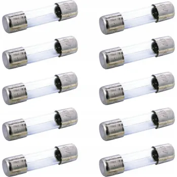 Vrták Pojistka 4A 250V 5x20 mm rychlá, 100 ks