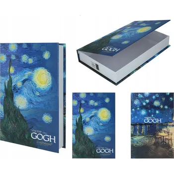 Obraz Magnet dekorační Krabička - V. van Gogh, Hvězdná noc (CARMANI)