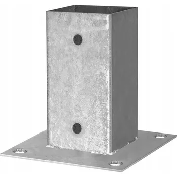 Vrták Patka sloupku obdélníková přišroubovatelná Domax PSP120 120x120 mm