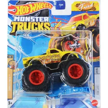 autíčko HOT WHEELS MONSTER TRUCK ALL FRIED UP HVH74 NOVÝ KOVOVÝ MODEL