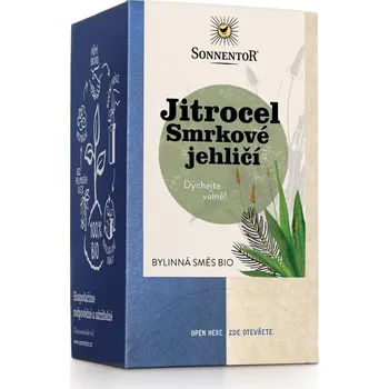 Čaj SONNENTOR Jitrocel a smrkové jehličí BIO 18x 1,3 g