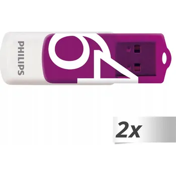 USB flash disk USB flash disk Philips FM64FD05D/00 64 GB USB 2.0 fialový
