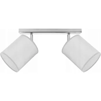 SPOTLIGHT Stropní Svítidlo 2xE27 Max.25W Chrom se Stříbrnými Stínidly – 1 ks