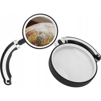 Příslušenství pro čtečku elektronické knihy Lupa s klasickou skládací rukojetí, zvětšovací sklo 70 mm, s pouzdrem