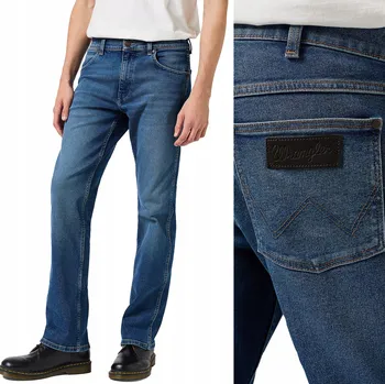 Pánské džíny Wrangler Horizon pánské džíny rovného střihu velikost 31/34
