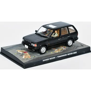 autíčko Eaglemoss Collection Range Rover 1997 James Bond 1:43 časopis s modelem Range Rover - kovový model auta