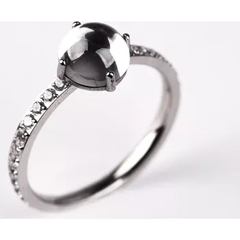 Prsten Siderama W Steel - zásnubní prsten z chirurgické oceli