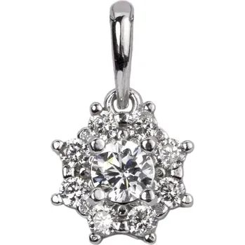 Přívěsek Alice - stříbrný přívěšek kytičky