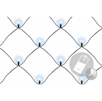 Vánoční dekorace a-zbozi vánoční světelná síť 2x2 m bílá