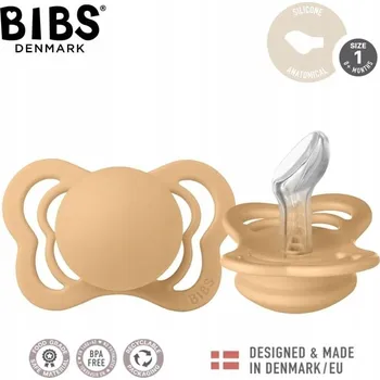 dudlíky Dudlík Bibs anatomický silikon 0+