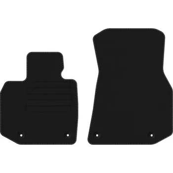 autokoberec Kobercové rohožky Edecor velurové 2 ks