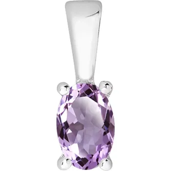 Přívěsek Niverni S Ametyst - stříbrný přívěsek s ametystem