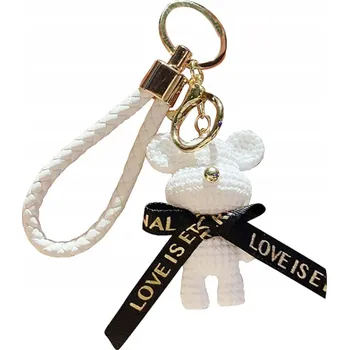 Klíčenka LuxeBear - Bílá KP-38284