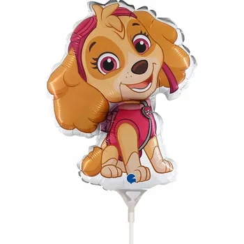 Balónek Fóliový balónek PES RŮŽOVÝ Tlapková patrola Skye 35 cm