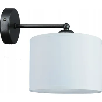 Nástěnné svítidlo Moderní nástěnná lampa KINKIET módní stínidlo 20cm bílá LED