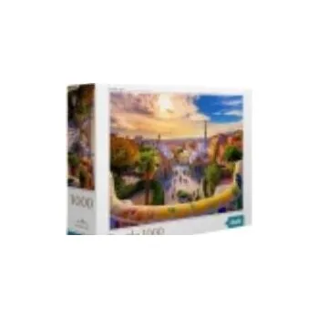 Puzzle Puzzle 1000 dílků Guell v Barceloně, Španělsko
