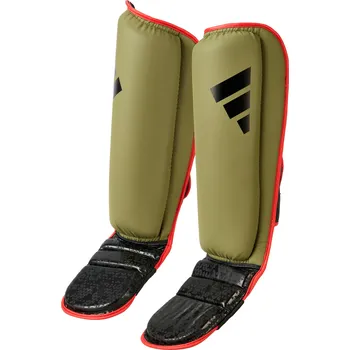 Fotbalový chránič Chrániče holení ADIDAS Combat 50 adiC50SI - zeleno/černé - ADIC50SI Velikosti: M