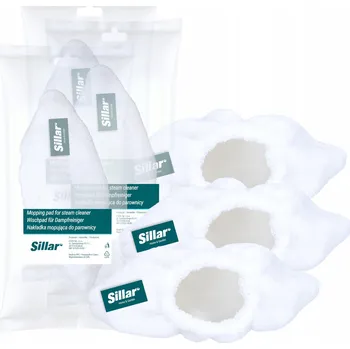 Utěrka 3x Návlek hadřík Sillar pro Karcher Easyfix SC1 SC2 SC3 SC4 SC5 SC6