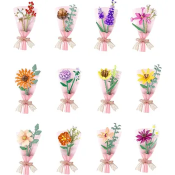 ostatní stavebnice KOCO Stavebnice mini Malý pugét mix druhů