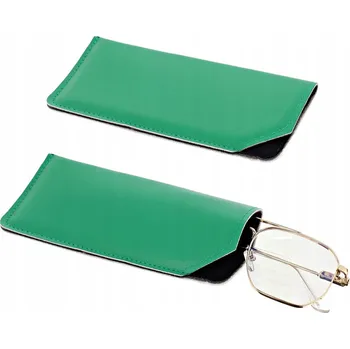 Pouzdro na brýle POUZDRO NA BRÝLE korekční sluneční měkké zasouvací Eko kůže