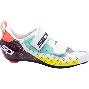 Pánské cyklistické tretry Dámské tretry SIDI T5 Air Woman Multicolor - 39 (Dámské triatlonové tretry SIDI nabízejí maximální výkon i při těch nejnáročnějších závodech díky voděodolnému svršku a rychlému zapínání.)