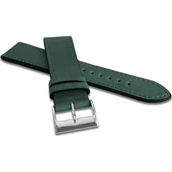 Hodinky Zelený prošitý řemínek LAVVU SLIM z luxusní kůže Top Grain - 22