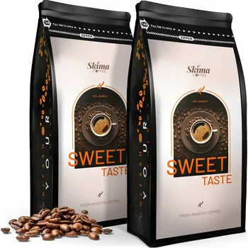 Káva Káva zrnková SKIMACOFFEE Arabica 100% sada 2x1 kg silná ekologická