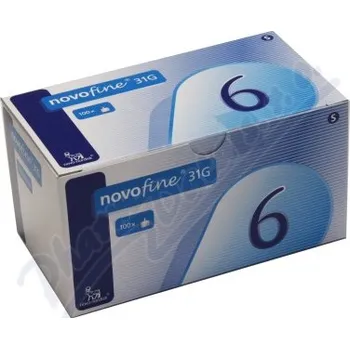 Injekční jehla NovoFine jehla 31Gx6mm 100ks