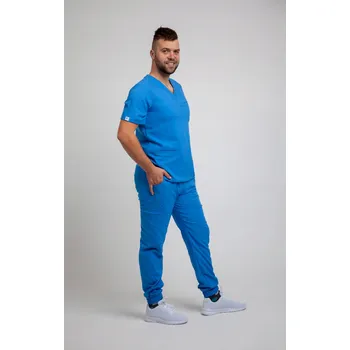 Pánský lékařský komplet - Ocean Blue XL Jogger se stahovací šňůrkou