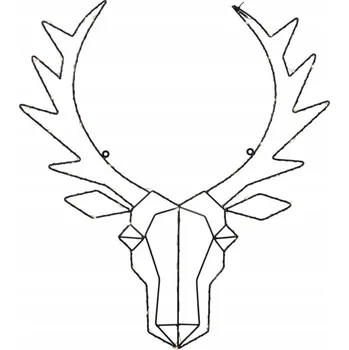 Obraz Švédská dekorace Jelen Cupid