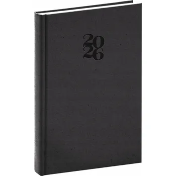 Diář NOTIQUE Denní diář Essenza 2026, káva, 15 x 21 cm