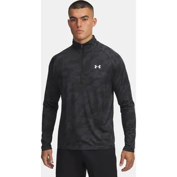 Pánské tričko Pánské tričko Under Armour UA Tech 2.0 1/2 Zip-BLK 1328495-007 Černá XXL