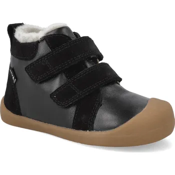 Dívčí zimní obuv Barefoot dětské zimní boty Bundgaard - Bloom TEX Black černé Velikost: 22