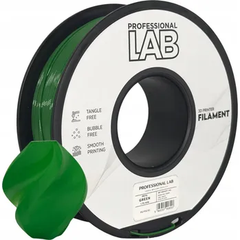 Filament PETG filament zelený 1,75 mm 1 kg Professional Lab