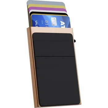 Peněženka HLINÍKOVÁ PENĚŽENKA POUZDRO NA KARTY RFID OCHRANA DOKLADŮ PROTI KRÁDEŽI