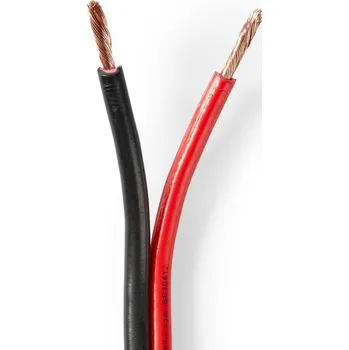 Repro kabel | 2 x 2.50 mm² | CCA CAGW2500BK1000 Nedis