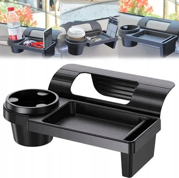 Držák do auta DRŽÁK NÁPOJŮ KELÍMKŮ TELEFONU ORGANIZÉR DO AUTA PŘIHRÁDKY