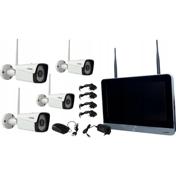 Bezpečnostní kamera GVISION MONITOROVACÍ WIFI SADA 4 KAMERY FULL HD