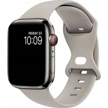 Řemínek na hodinky Řemínek Bestphone pro Apple, šedý