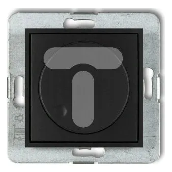 vypínač Otočný stmívač Karlik 12MRO-2 černý