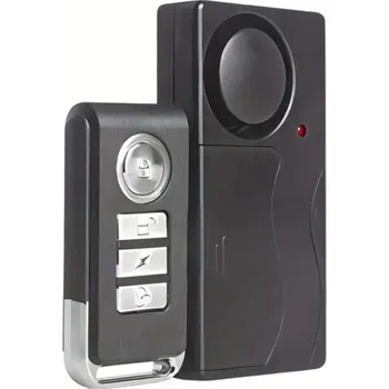 Sada domovního alarmu Otřesový alarm s funkcí zvonku a dálkovým ovladačem